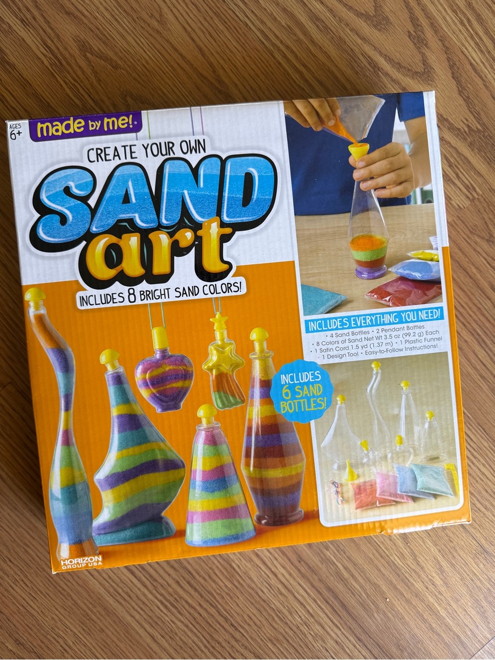 🟢3/$15 🆕 Made By Me Create Your Own Sand Art Kit Horizon Group - Picture 2 of 4